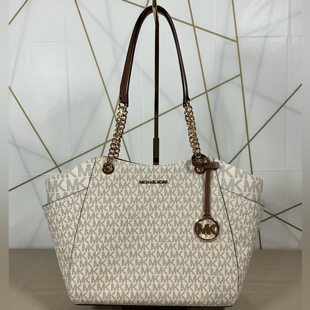 NWT MICHAEL KORS Chain Shoulder Tote